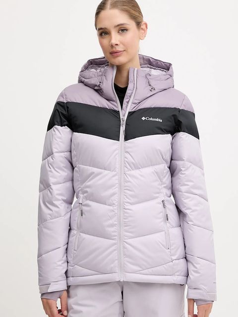 Columbia kurtka narciarska Abbott Peak kolor fioletowy 2105111 - zdjęcie produktu nr 1