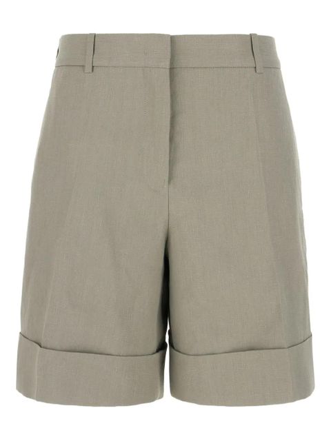 Jil Sander linen shorts - Grey - zdjęcie produktu nr 1