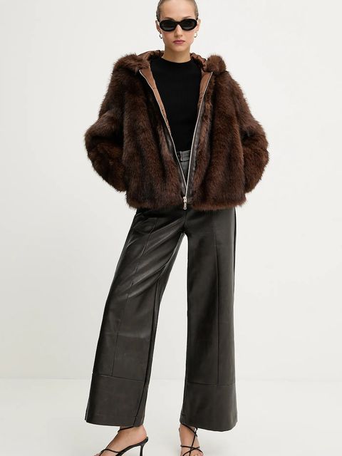 Blugirl Blumarine kurtka kolor brązowy przejściowa RF5240.E1094