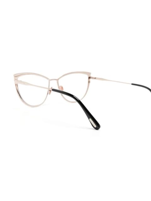 TOM FORD Eyewear cat-eye frame glasses - Black