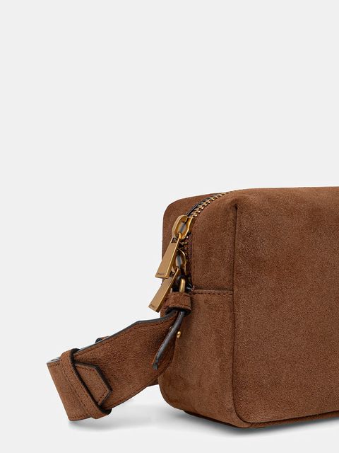 Pinko torebka zamszowa Horizontal