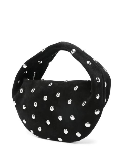 KHAITE medium Olivia Hobo studded tote bag - Black - zdjęcie produktu nr 2