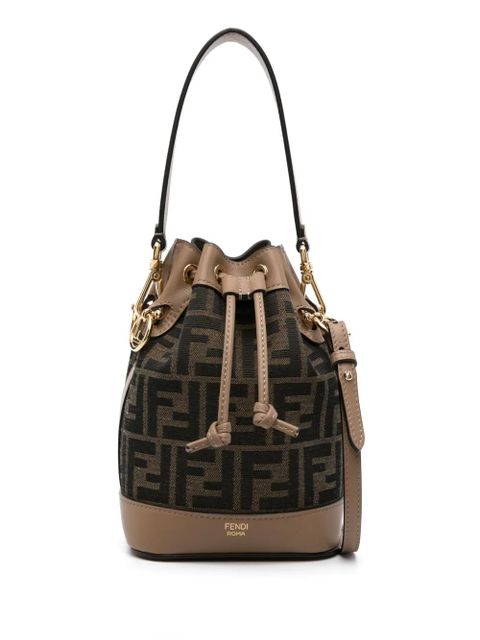 FENDI small Mon Tresor bucket bag - Brown - zdjęcie produktu nr 1