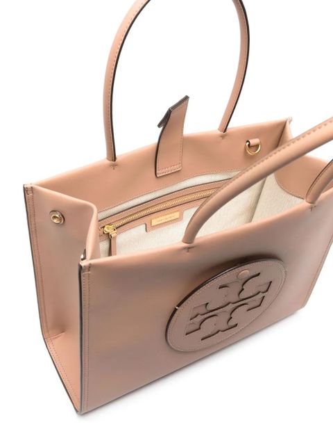 Tory Burch Camel synthetic leather Ella Bio small shopping bag - Neutrals