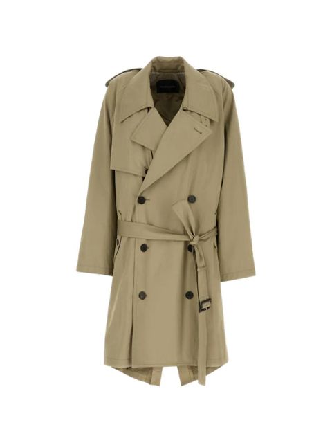 Balenciaga gabardine trench coat - Neutrals - zdjęcie produktu nr 1