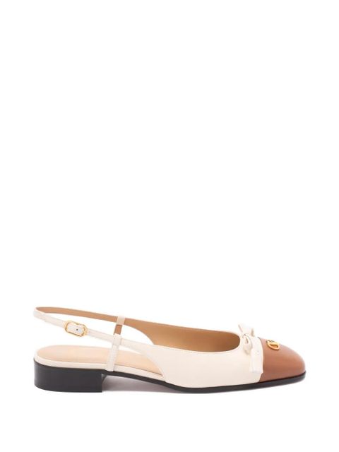 Valentino Garavani Valet Du Roi slingback ballet flats - Neutrals - zdjęcie produktu nr 1