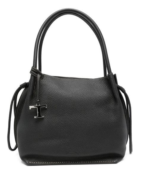 Tod's Buz leather tote bag - Black - zdjęcie produktu nr 1