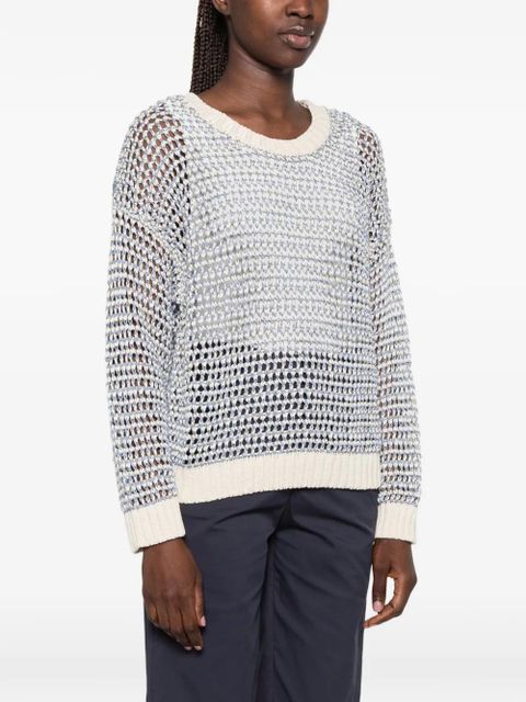 Weekend Max Mara Donirika open-knit sweater - Blue