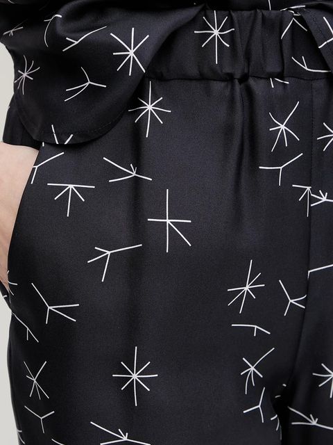 MM by Max Mara spodnie jedwabne