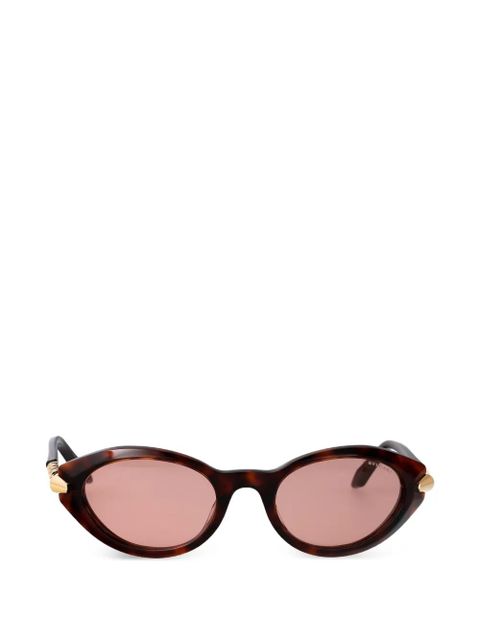 Bvlgari cat-eye sunglasses - Brown - zdjęcie produktu nr 1