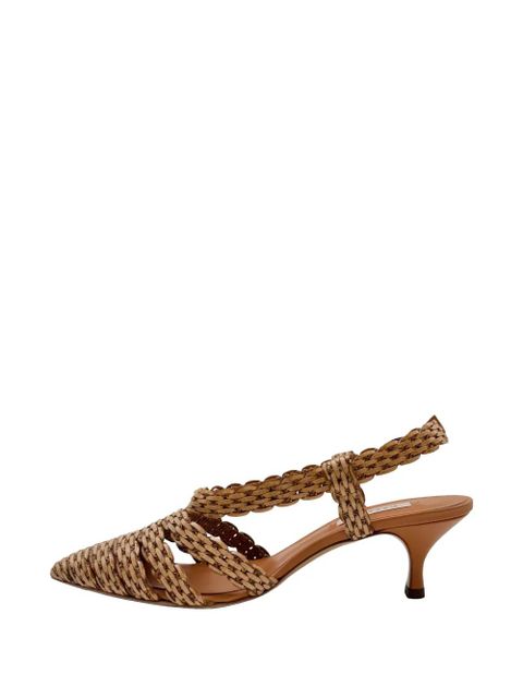 Casadei Julia Avenida woven sandals - Neutrals - zdjęcie produktu nr 2