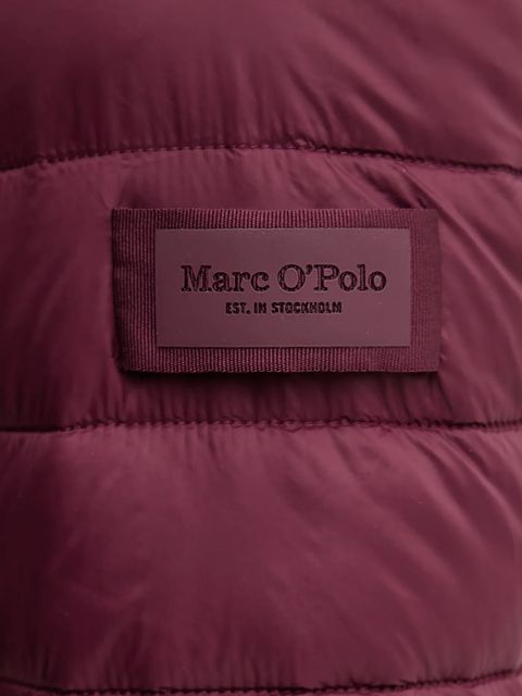 Marc O'Polo kurtka kolor bordowy przejściowa 508085170359
