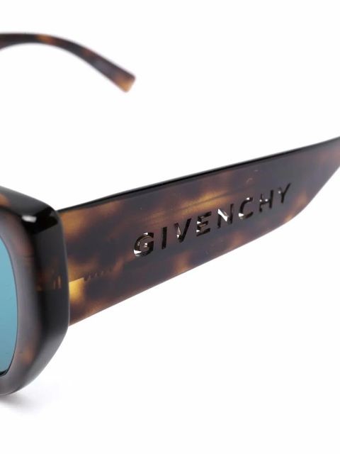 Givenchy Eyewear tortoiseshell-effect cat-eye sunglasses - Brown