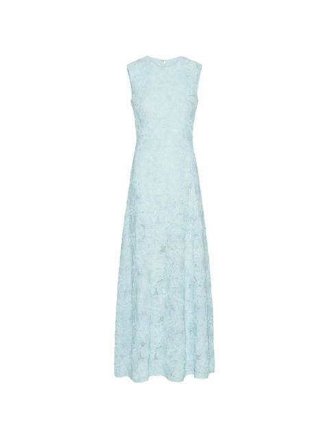 ROTATE BIRGER CHRISTENSEN floral-mesh maxi dress - Blue - zdjęcie produktu nr 1