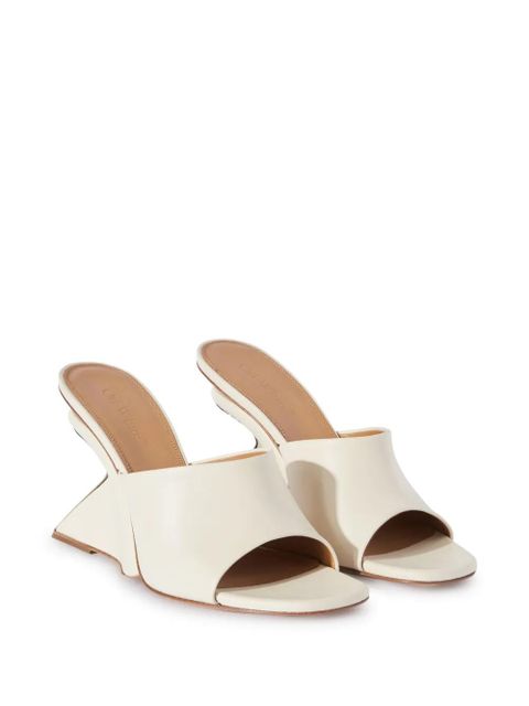 Off-White Jug wedge-heel leather mules - zdjęcie produktu nr 2