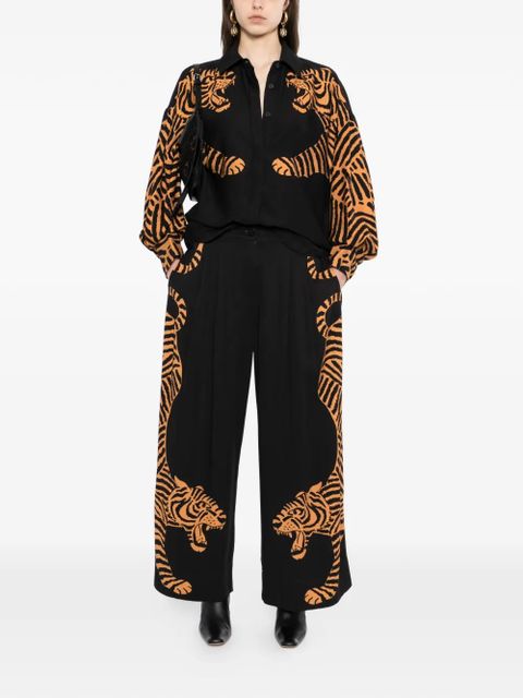 FARM Rio tiger-print shirt - Black - zdjęcie produktu nr 2