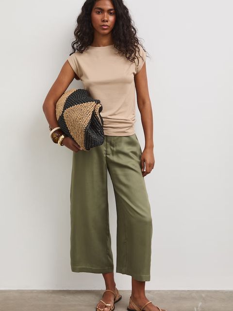 Medicine spodnie culottes damskie z lyocellu - zdjęcie produktu nr 1