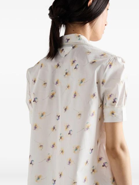 Prada floral print dress - Yellow