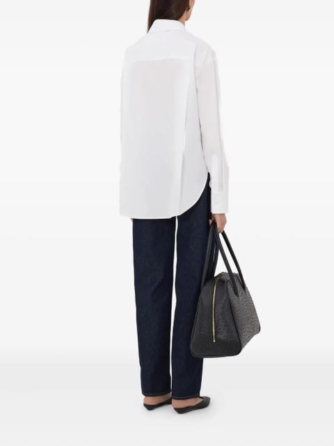 LouLou de Saison LEE patch-pocket shirt - White