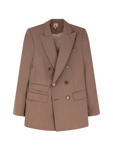 Max Mara double-breasted cupola blazer - Brown - zdjęcie produktu nr 1