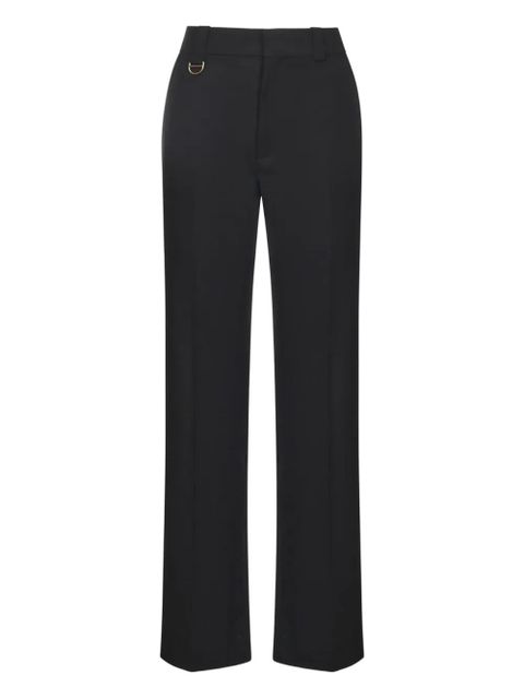 Chloé D-ring wool trousers - Black - zdjęcie produktu nr 1