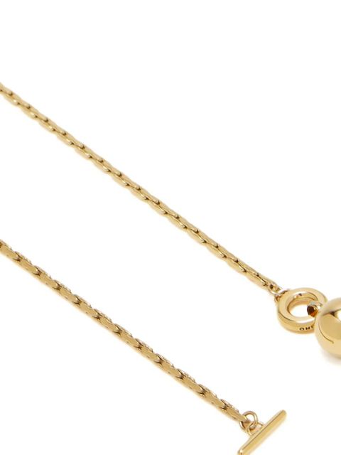 Jenny Bird ball-pendant chain necklace - Gold