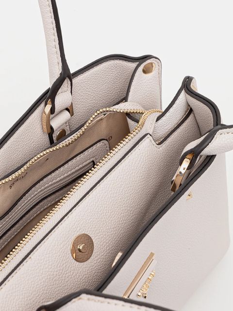 Guess torebka MERIDIAN kolor beżowy HWBG69 74090