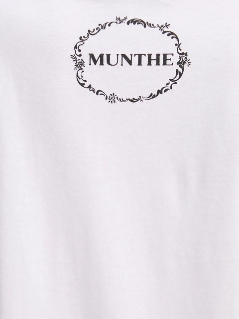 MUNTHE t-shirt bawełniany FEDELIO