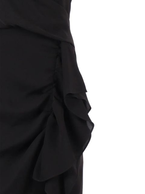 Max Mara Aia ruffled dress - Black - zdjęcie produktu nr 2
