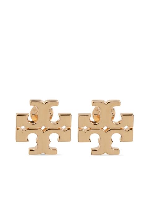 Tory Burch logo stud earrings - Gold - zdjęcie produktu nr 1