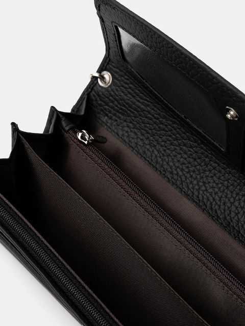 Answear.LAB portfel skórzany damski kolor czarny