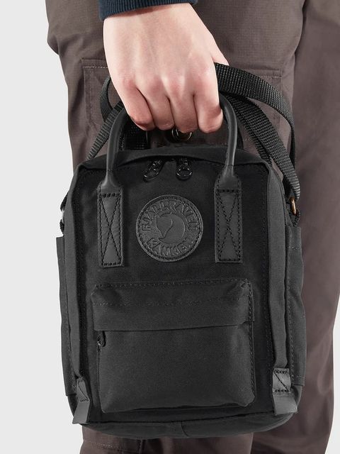 Fjallraven saszetka dziecięca Kanken kolor czarny F23799-550