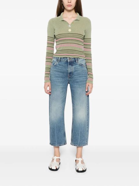 Free People deep trance dropped boyfriend jeans - Blue - zdjęcie produktu nr 2