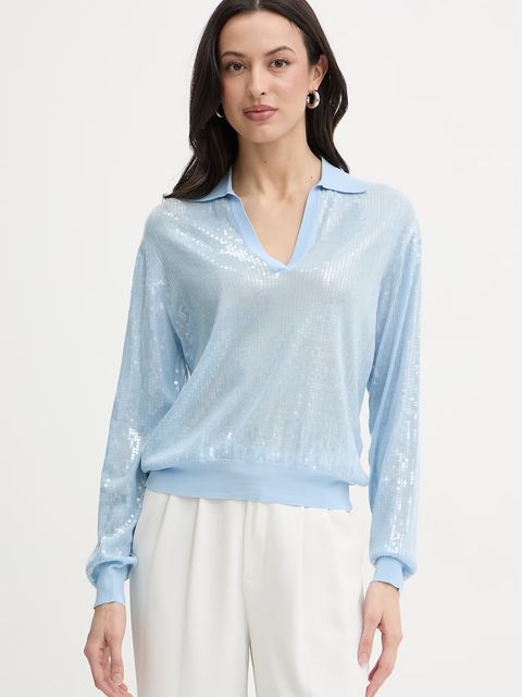 Liu Jo Bluzka damska z wiskozy - zdjęcie produktu nr 2