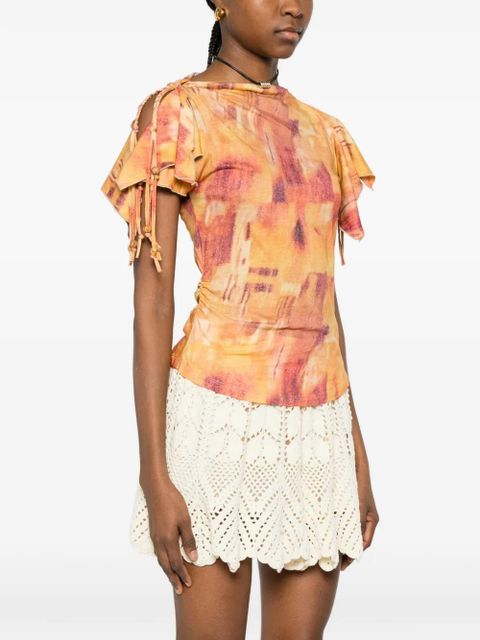 ISABEL MARANT Jazia top - Orange