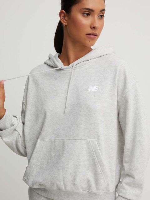 New Balance bluza French Terry Small Logo Hoodie