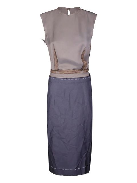 Maison Margiela sleeveless midi dress - Grey - zdjęcie produktu nr 1