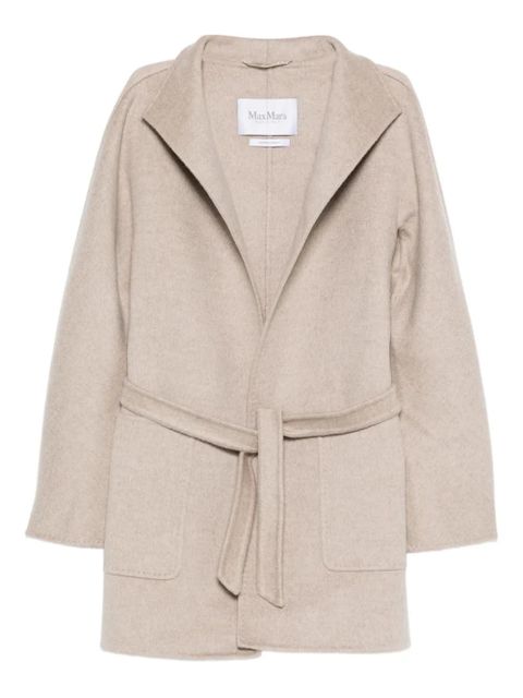 Max Mara patch-pocket belted coat - Neutrals - zdjęcie produktu nr 1
