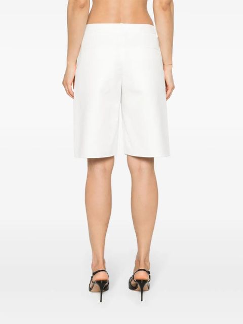 Valentino Garavani twill knee-lenght shorts - White