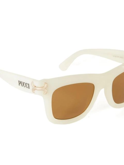PUCCI square-frame sunglasses - White