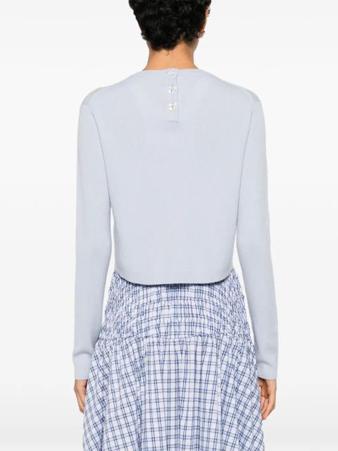 Maje ribbed sweater - Blue