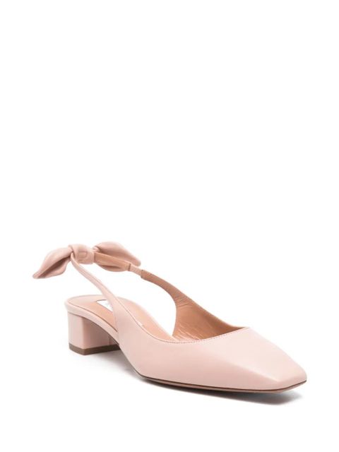 Aquazzura Very Bow Tie ballerinas - Pink - zdjęcie produktu nr 2