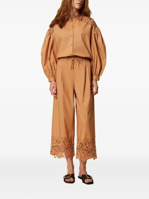 TWINSET elasticated-waistband trousers - Neutrals - zdjęcie produktu nr 2