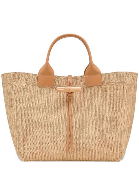 Longchamp L Le Roseau tote bag - Neutrals - zdjęcie produktu nr 1