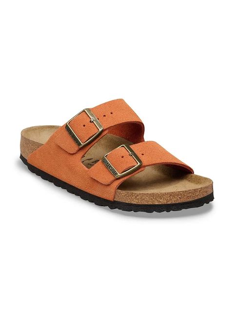 Birkenstock klapki zamszowe Arizona - zdjęcie produktu nr 1