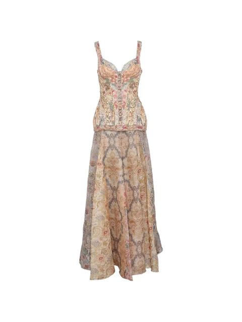 ZIMMERMANN Rebellion Corded maxi dress - Neutrals - zdjęcie produktu nr 1