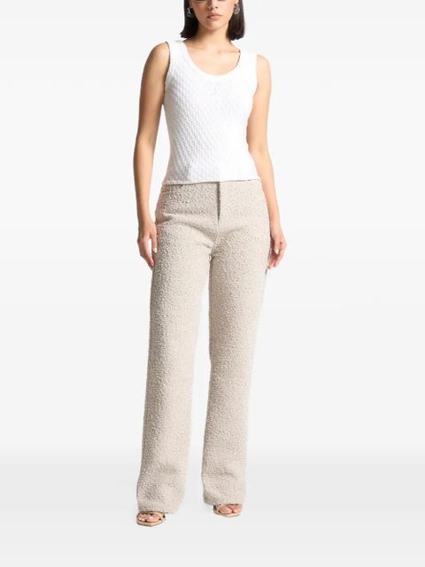 Manière De Voir Sara bouclé jeans - Neutrals