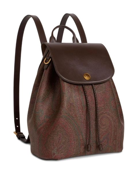 ETRO medium Arnica paisley backpack - Brown - zdjęcie produktu nr 2