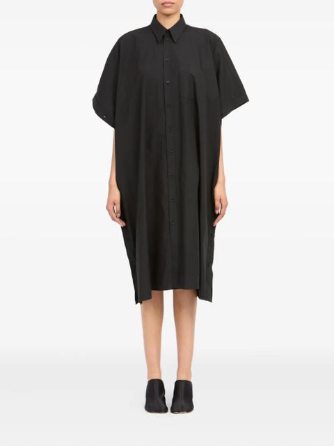 MM6 Maison Margiela button midi dress - Black