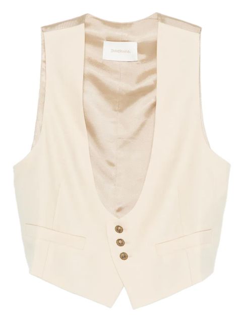 ZIMMERMANN buttoned gilet - Neutrals - zdjęcie produktu nr 1